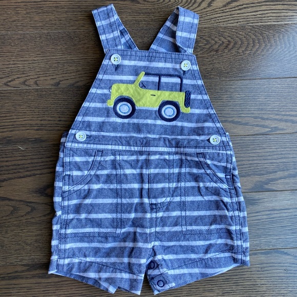 NWOT 2-Piece Overalls & polo-style Shirt - Picture 2 of 9